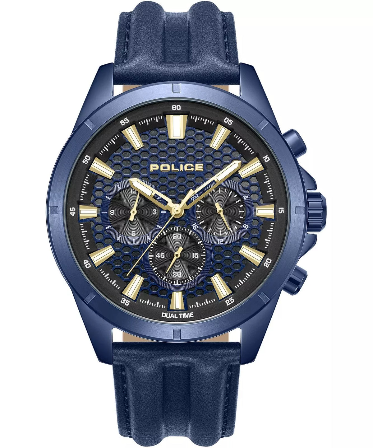Police Malawi Chronographe Dual Time 43 mm