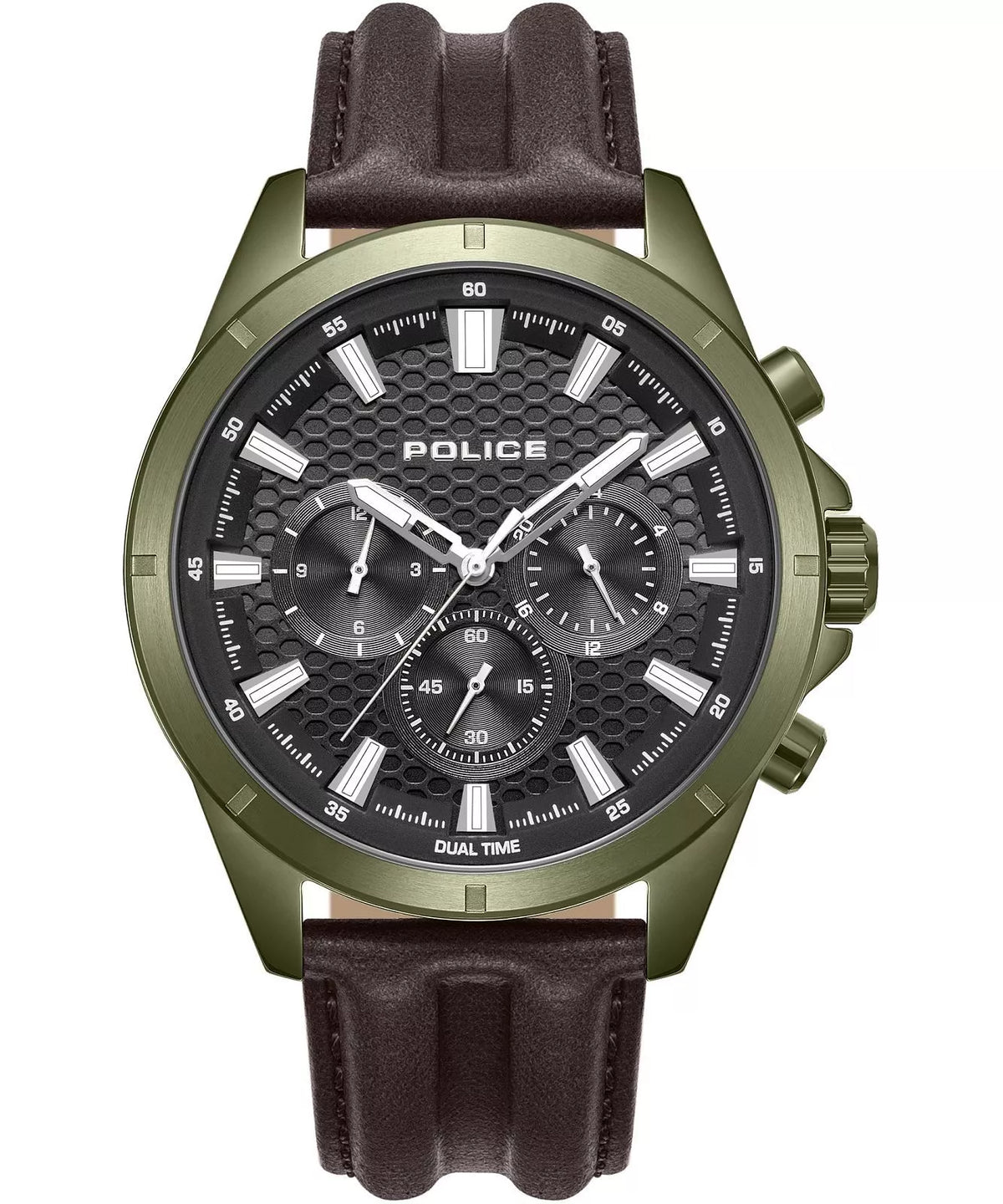 Police Malawi Chronographe Dual Time 43 mm