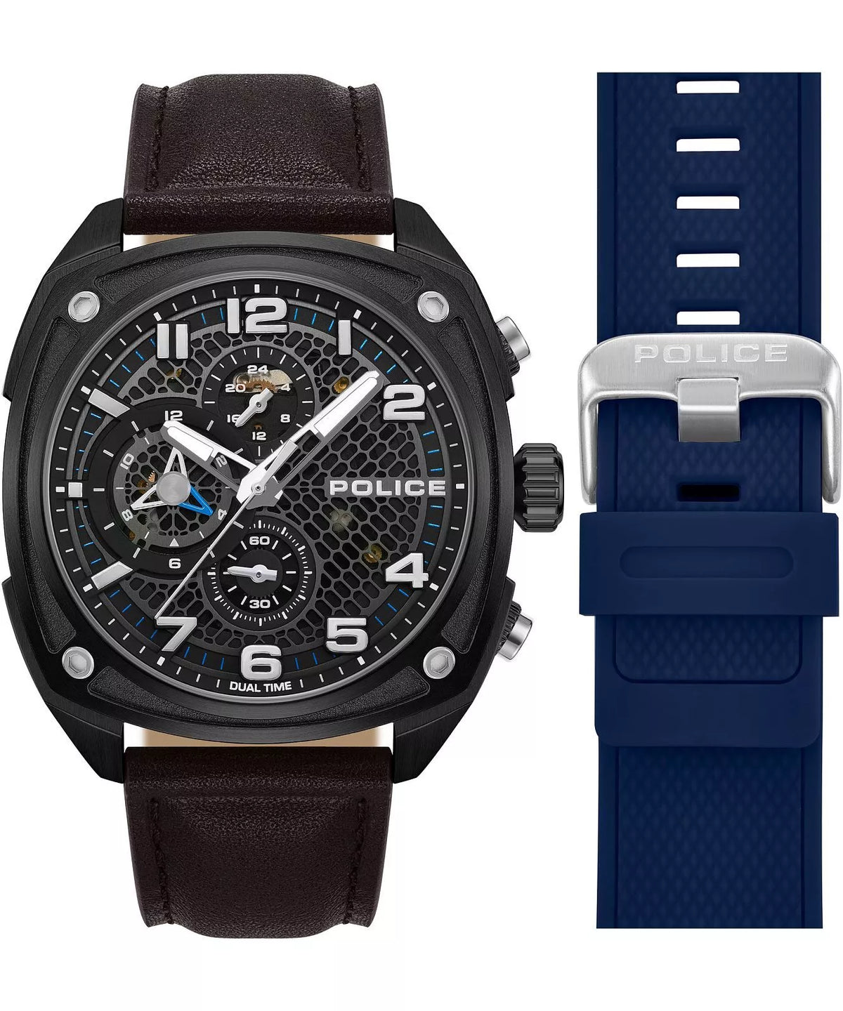 Police Portland Dual Time Set 45 mm